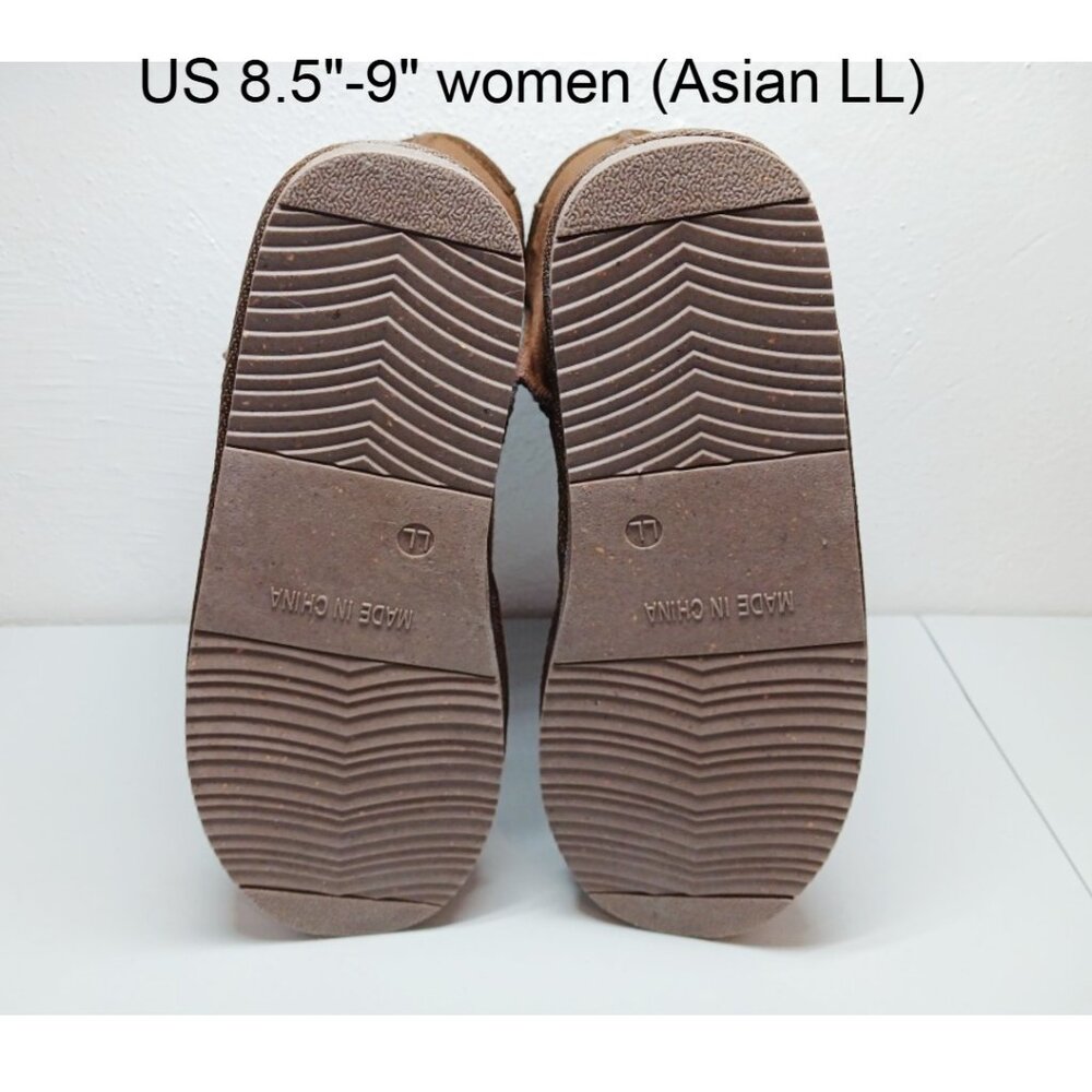 NWT, Snow Boots, Mid-Calf Faux Suede Slip-On with Soft Faux Fur Lining - Picture 7 of 12